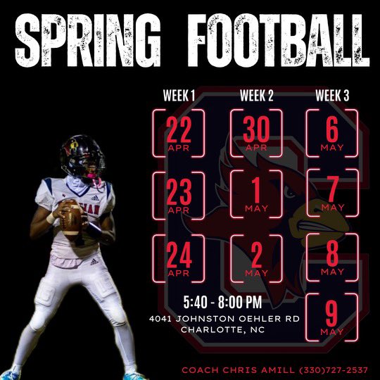 That time of the year! Coaches come check us out. @CorvianFootball @CoachChris_11 @Ajcore15