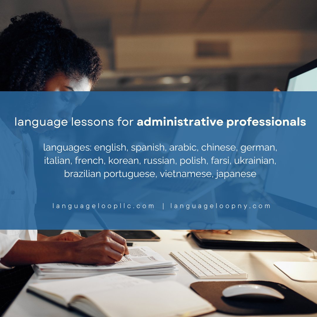 calling all administrative professionals! more info: languageloopllc.com/contact/ #NYC #NewYork #Chicago #Loop #Indiana #Seattle #stlouis #Ohio #Texas #michigan #languageschool #administrativeprofessionalday #administrativeprofessional