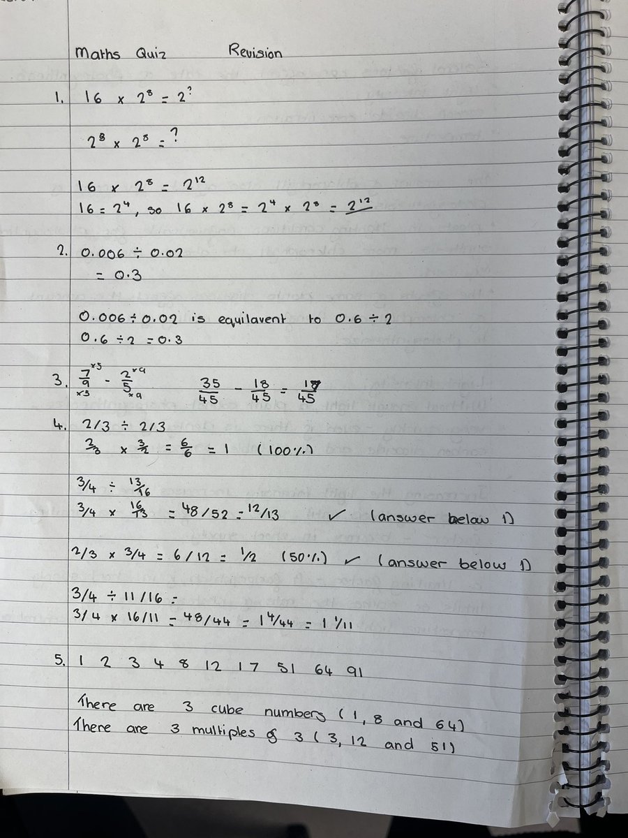 InvestedEdu's tweet photo. • Revision •

We are so proud of the work one of our Y11 pupils has produced at home. 

This commitment to achieving in their upcoming GCSEs is superb! 

⭐️ https://t.co/LkpEpsd4g7