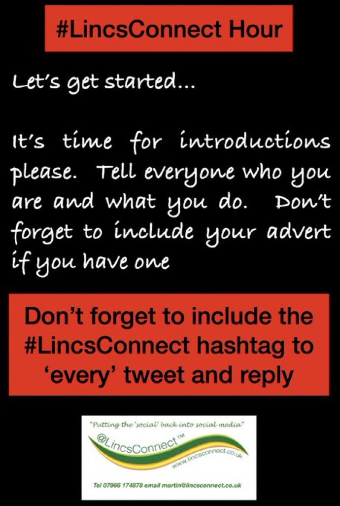 Hi Everyone 👋
Jason here from J & S Plumbing and Heating. Taking over from Martin as he has Covid. Let’s get started with introductions. #LincsConnect