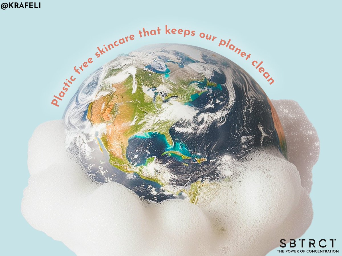 krafeli's tweet photo. One last speedy poster to raise awareness of plastic free skincare brand SBTRCT and show that skincare routines can be a moment of everyday activism this #EarthDay #VanityForHumanity
@OneMinuteBriefs
@SBTRCT_skincare
https://t.co/s7JFdLSEkK π±ππ https://t.co/m7KZPTvZzX