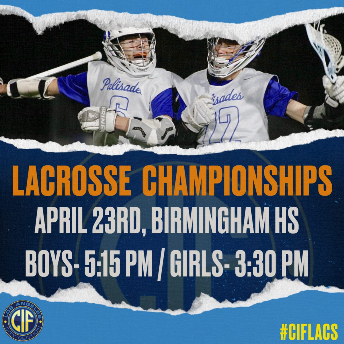 CIF LA City Section (@CIFLACS) on Twitter photo 2024-04-22 19:00:01