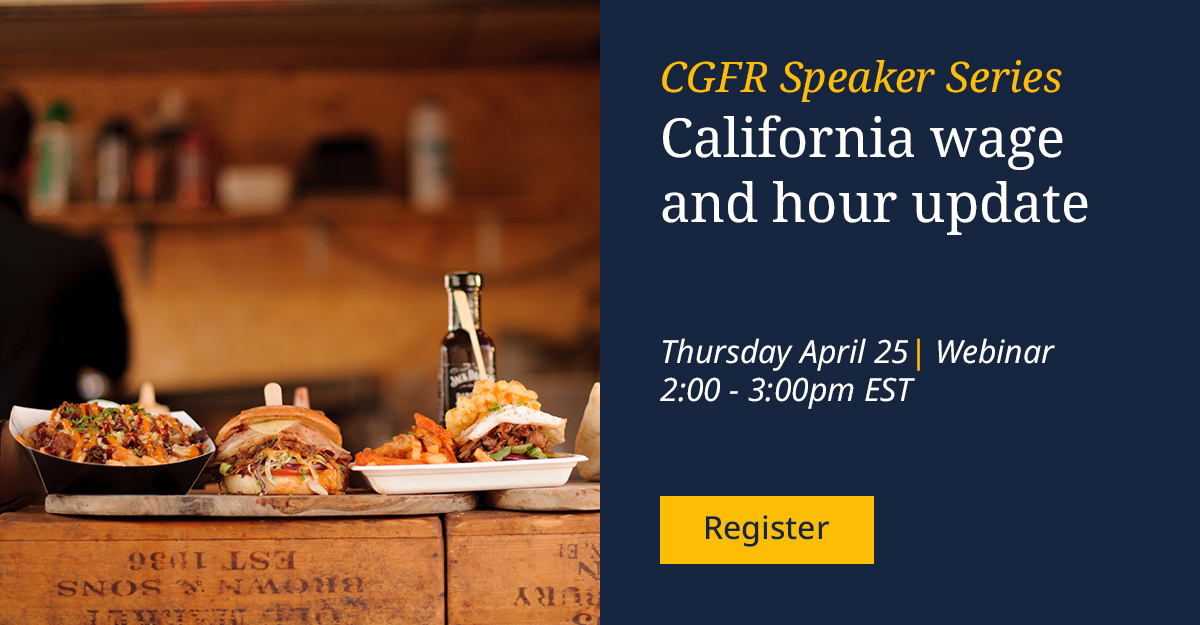 Join us this Thursday for the next session in our #CLE-accredited #ConsumerGoods, Food & Retail series, California wage and hour update, where we will discuss significant updates impacting the workforce. Register here. dlapiper.com/en-us/events/c… #MinimumWage #CaliforniaLaw