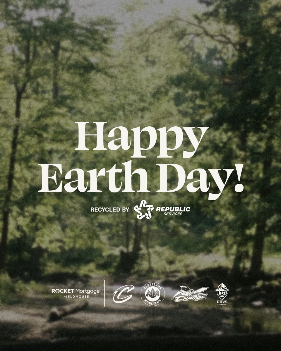 Happy Earth Day! We are proud to have an official Environmental Services and sustainability partner in @RepublicService Republic Services wants you to know they are committed to advancing plastics circularity to create a more sustainable world.