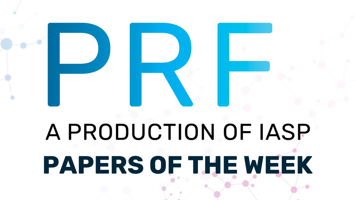 Don’t miss out on the newest additions to #PapersoftheWeek! Check them out at bit.ly/3xJVGOQ #PRF