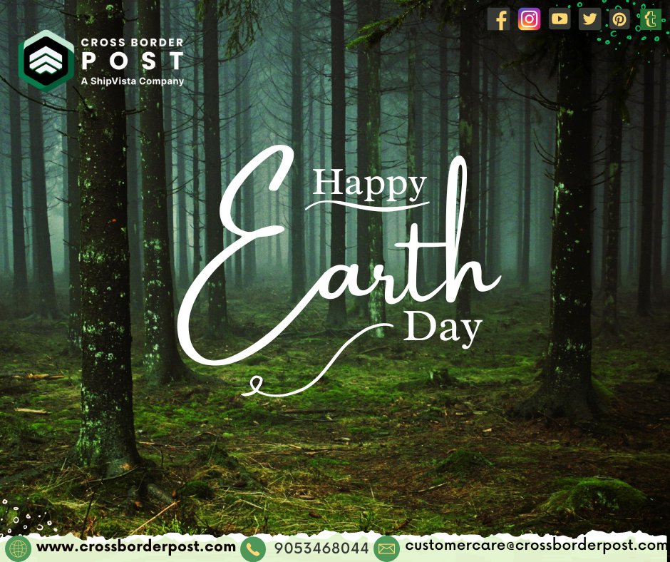 crossborderpost's tweet photo. Happy Earth Day! Today, we're sharing tips for eco-friendly shipping.♻️ By using right-sized boxes, repurposing packing materials, and choosing eco-friendly fillers, we can all make a difference. 
With 💘@crossborderpost Made in Ontario https://t.co/QlnbmVWS5k