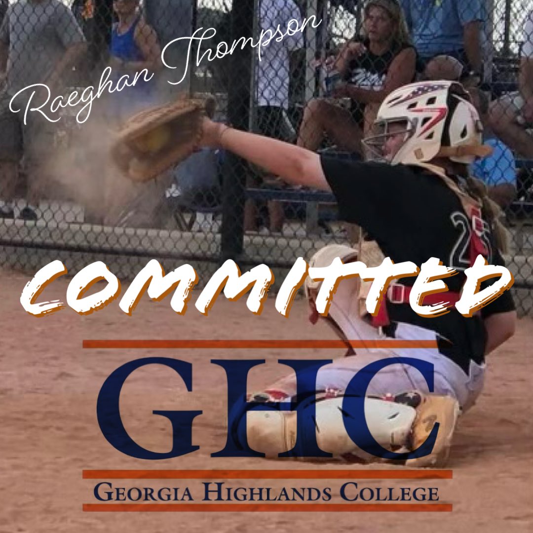 ANNOUNCEMENT📢

We would like to congratulate Glory Girl Raeghan Thompson on her commitment to continue her academic and softball career at Georgia Highlands College!  Rae we are extremely proud of you! #HalosUp #classof2024