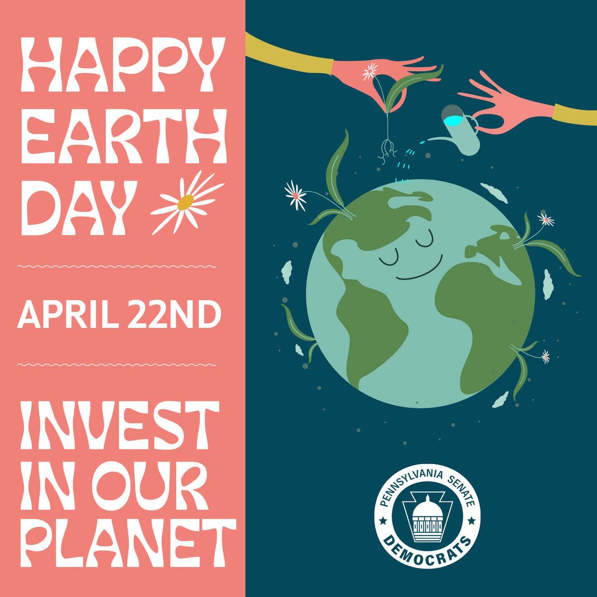 There are many ways to take action and ensure a sustainable future for the environment and all living things that rely on it. This #EarthDay, consider what you and your family can do to invest in our planet's future. Learn more here 🔻 PASenate.com/earthday/