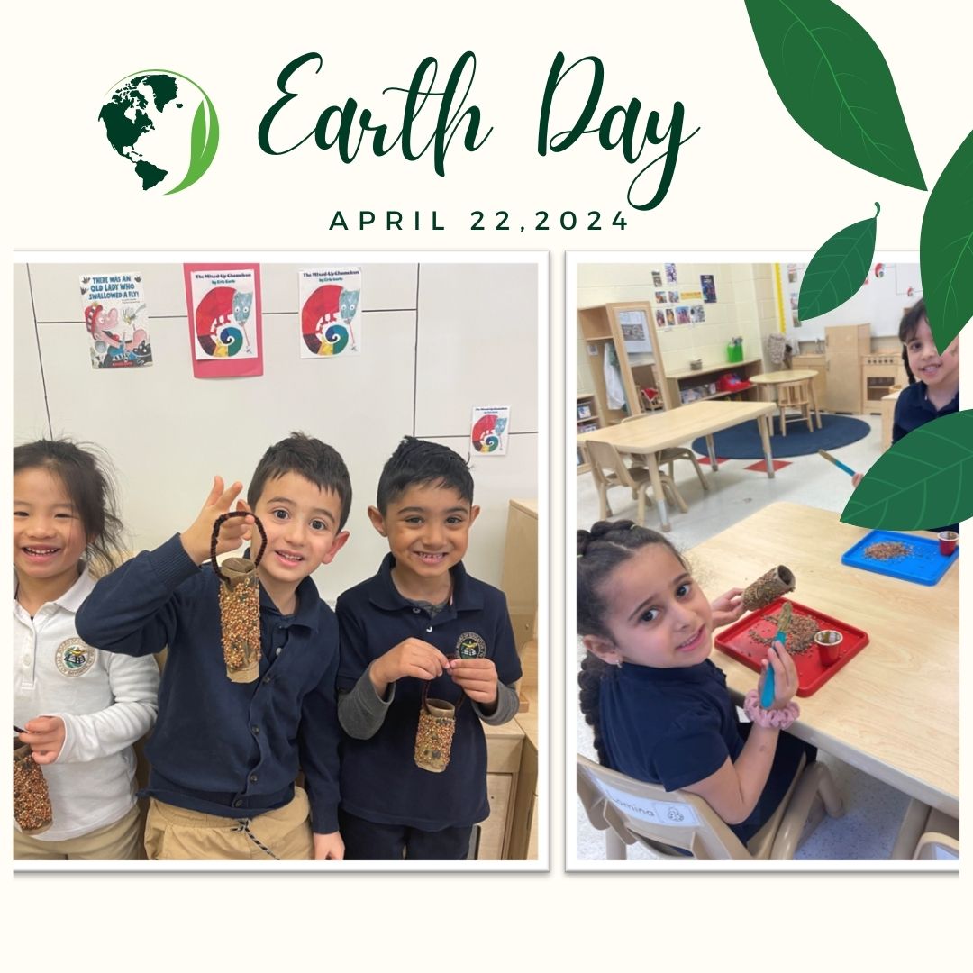 Students in Mrs. Wasilewski’s Pre-K class @RobinsonSchool3 whipped up some bird feeders using recycled paper towel rolls, sunflower seed butter, and bird seed to honor Earth Day! Let's give a round of applause for their feathered friends' feast!
