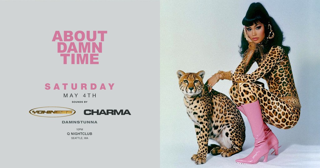 🚨JUST ANNOUNCED🚨
Join us on May 4th for the second installment of About Damn Time, featuring <a href="/Yohinessj/">yohiness</a>, <a href="/ChrisCharma_/">CHRIS CHARMA</a>, and Damnstunna!
🎫 tinyurl.com/crztdb7w