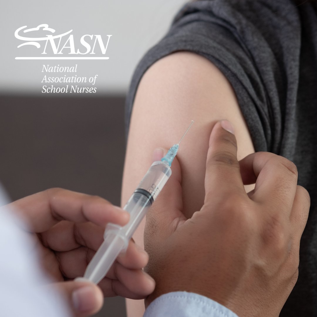 It's World Immunization Week! #Schoolnurses can educate about the critical role vaccines play in preventing disease, allowing students & staff to remain healthy and in school. Check out NASN's resources here: ow.ly/16ma50RfclQ #worldimmunizationweek #vaccines #studenthealth