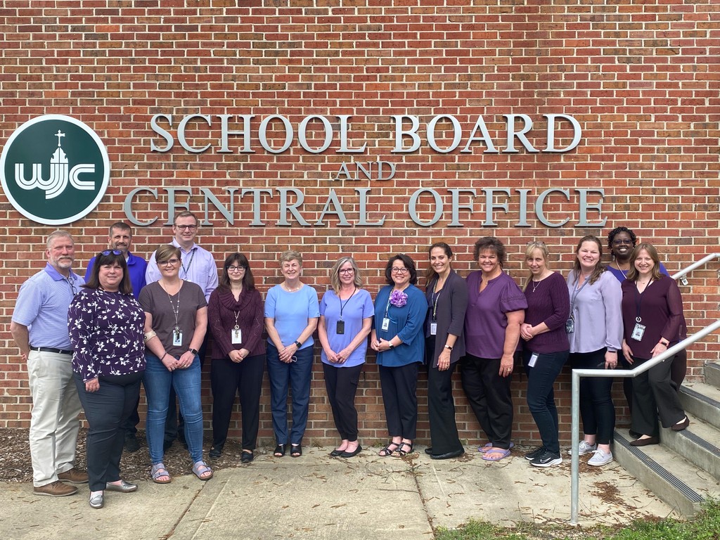 On Wednesday, Central Office staff sported purple attire in support of our military families. Thank you to all in our schools who participated in Purple Up Day for Military Kids! #WeAreWJCC