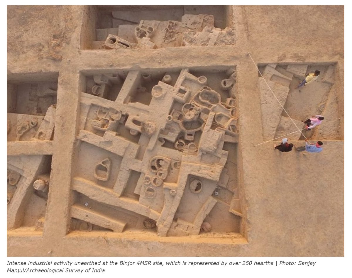 5,000-yr-old industrial hub—Binjor excavation shatters myths about ancient Indian manufacturing theprint.in/opinion/5000-y… via @ThePrintIndia