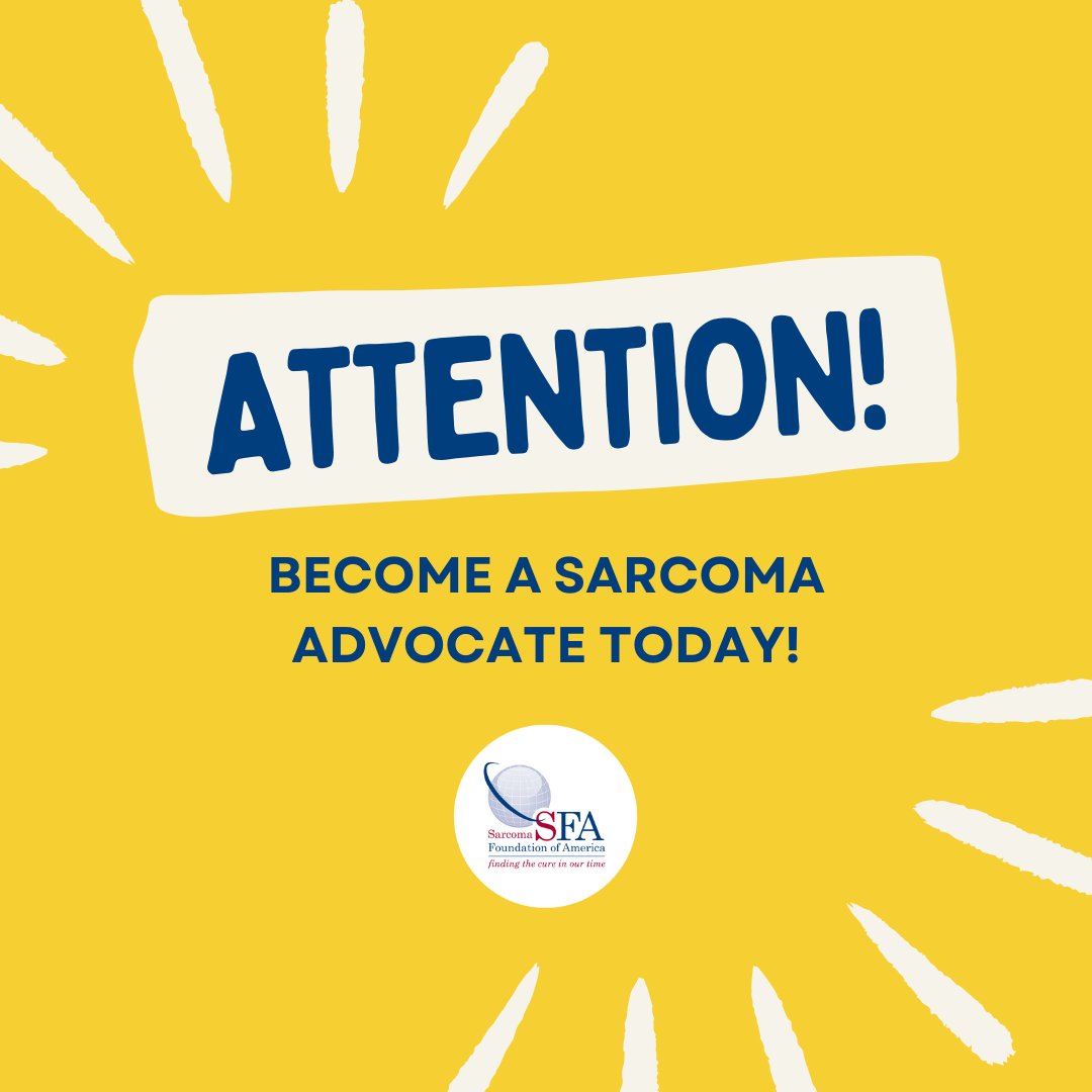 Calling all #sarcoma advocates! Join our Hill Day in D.C. on July 18th. Register now and join us for a training webinar on May 9th. Together, we can make a difference! curesarcoma.org/hillday/ #CureSarcoma #cancer #SarcomaAdvocacy
