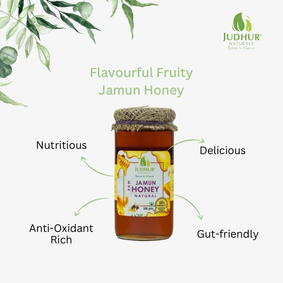 Savoring the essence of summer with every drop of Jamun honey - a sweet reminder of nature's bounty. 

#jamunHoney #GoldenNectar #NaturalTreasure #PureSweetness #SummerVibes #GoldenHarvest #OrganicLiving #OrganicHarmony #fittness