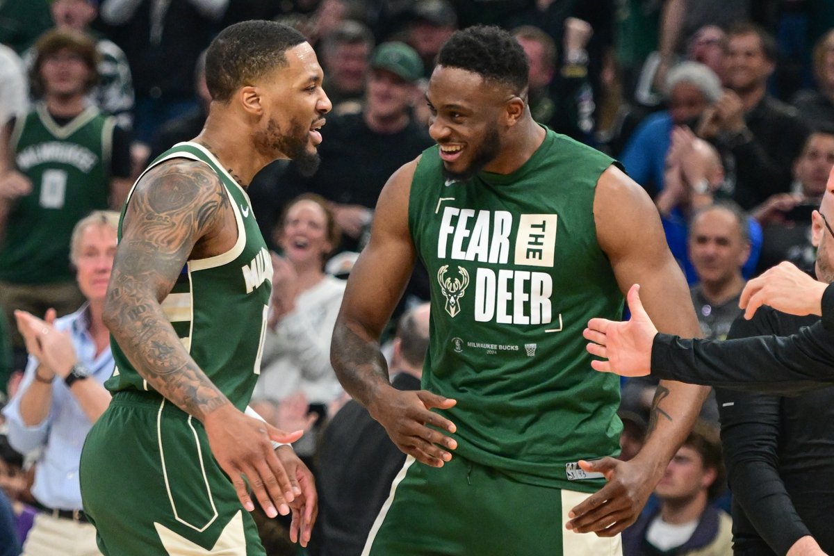 How does the #Bucks win in game 1 against the Pacers change your opinion on the series? Give us your opinion by calling (414) 677-1250 or commenting below! Listen live here: bit.ly/3Q2rfdc