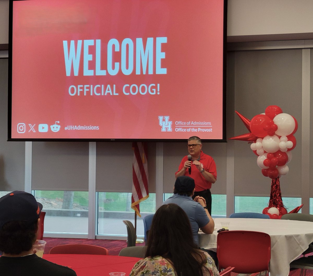 Great to welcome Future Coogs to our annual Destination UH this past weekend! Students and their families learned about UH colleges and services, admissions, financial aid and more. #UH #SugarLand #GoCoogs