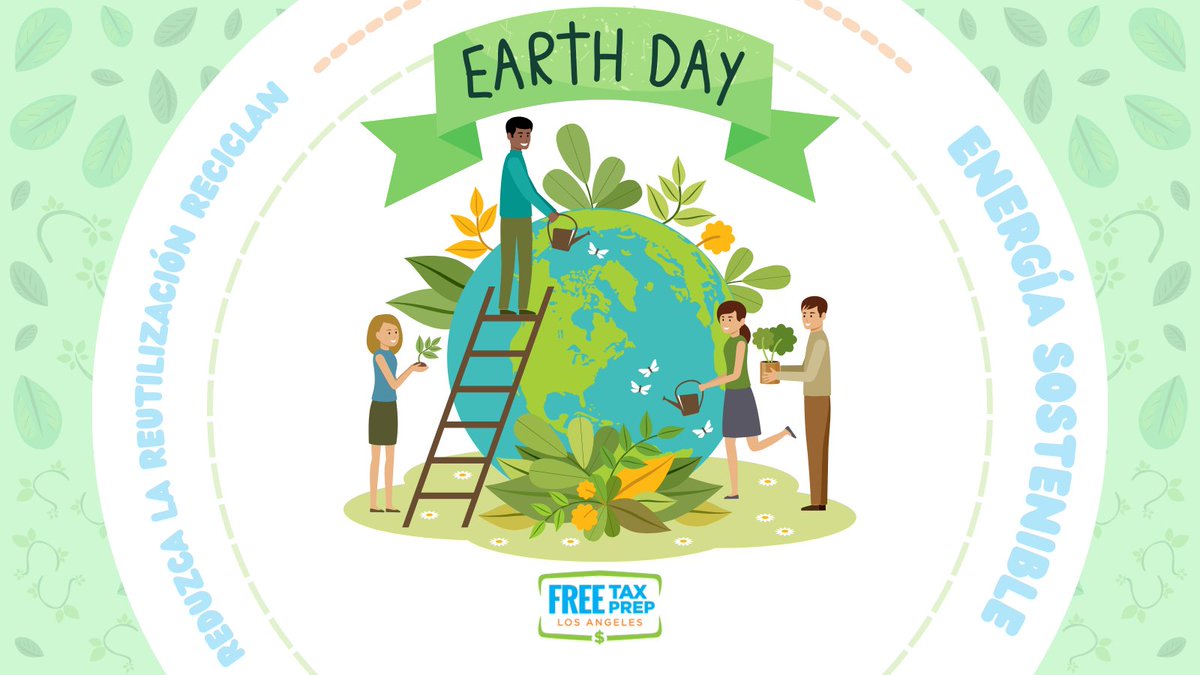 Happy Earth Day! Let's celebrate our beautiful planet by taking action-- Plant a tree, pick up litter, or reduce waste. Every small effort makes a big difference!