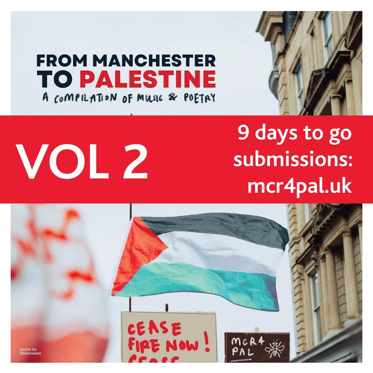 Now taking submissions for volume 2 … mcr4pal.uk