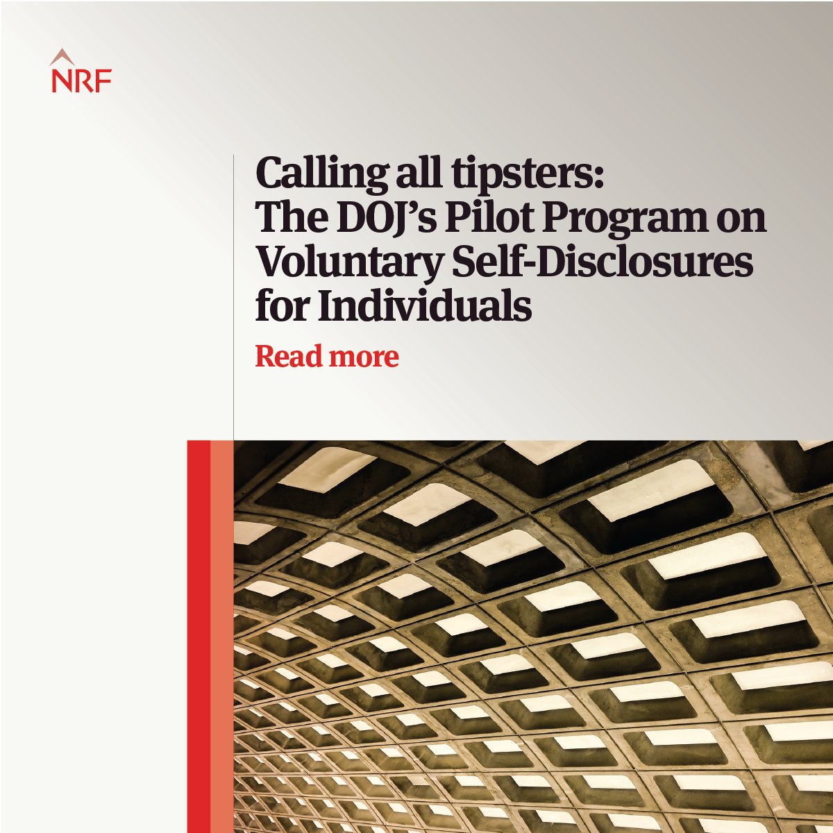 Kevin Harnisch, Sandeep Savla, Mayling Blanco, Brian Sun and Katey Fardelmann examine the DOJ’s Pilot Program on Voluntary Self-Disclosures for Individuals. ow.ly/GjNm50Rlxpf