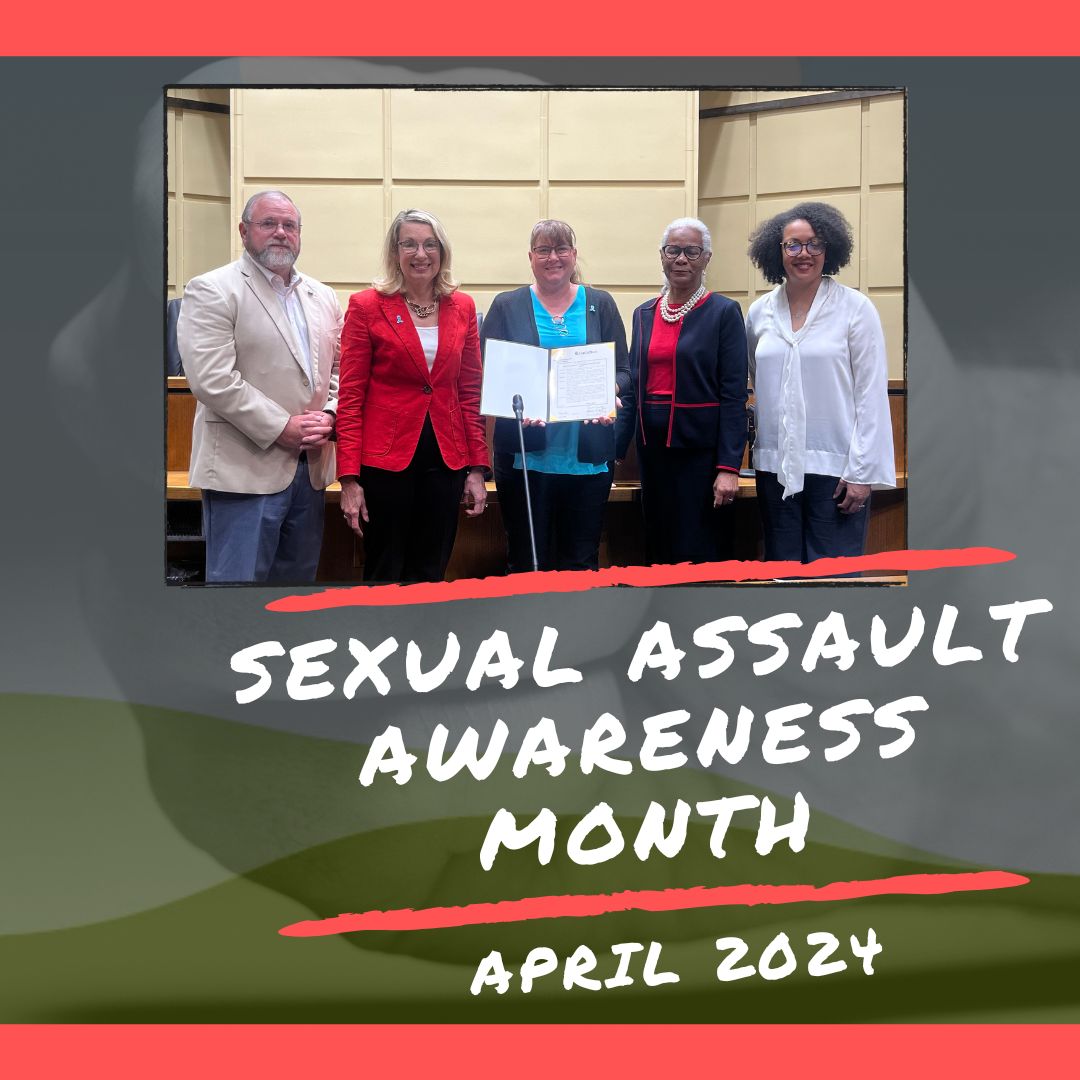 April is Sexual Assault Awareness Month. In observance of the month, the Mobile County Commission presented a resolution to the Rape Crisis Center applauding their efforts of providing 24-hour support to sexual assault victims and their families through direct services, preven...
