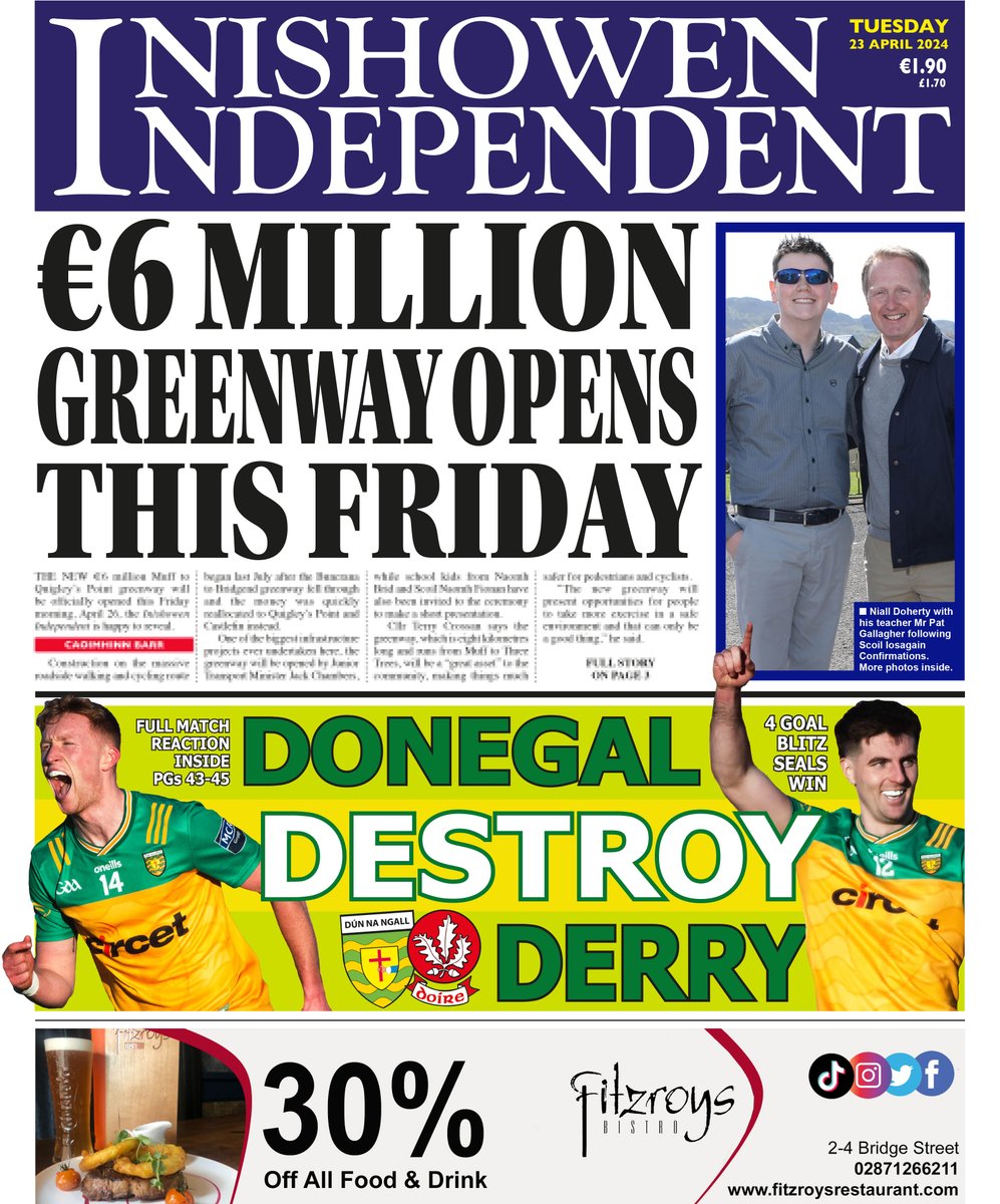 In tomorrow's paper...