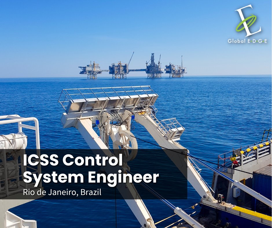 Apply now at globaledge.info/4dmGcB1

#TheGlobalEdge #RecruitmentFirm #Employment #NowHiring #Recruitment #ExcellenceWithAnEdge #ICSS #Subsea #Topside #HSE #Engineer #Engineering #BrazilJobs #RioJobs