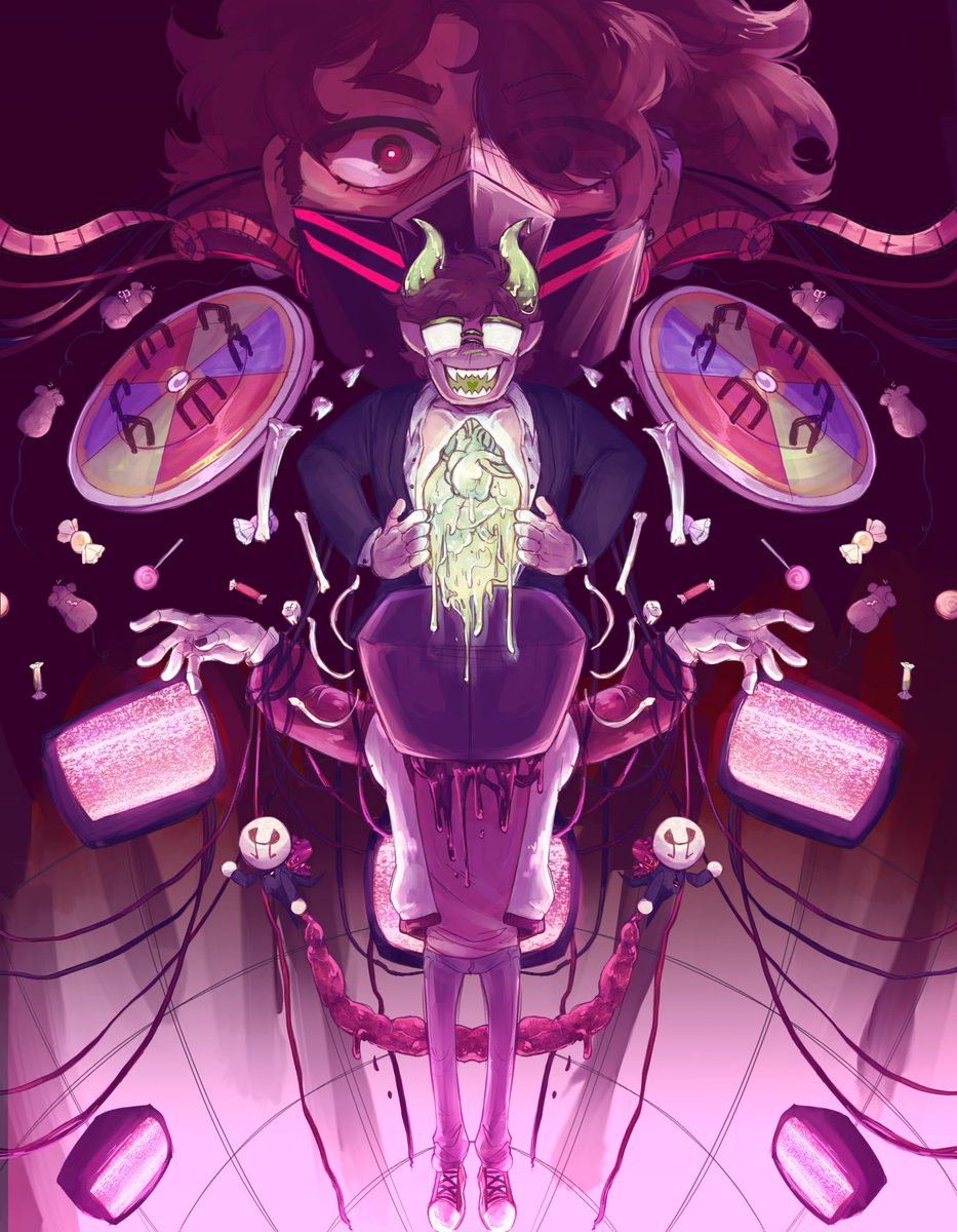 meeowerzz's tweet photo. //gore
my piece for the #InfinityFanzine !!! + a alt with words :3
[ #ranbooart #generationloss #genlossfanart ] https://t.co/ErYMq6987m
