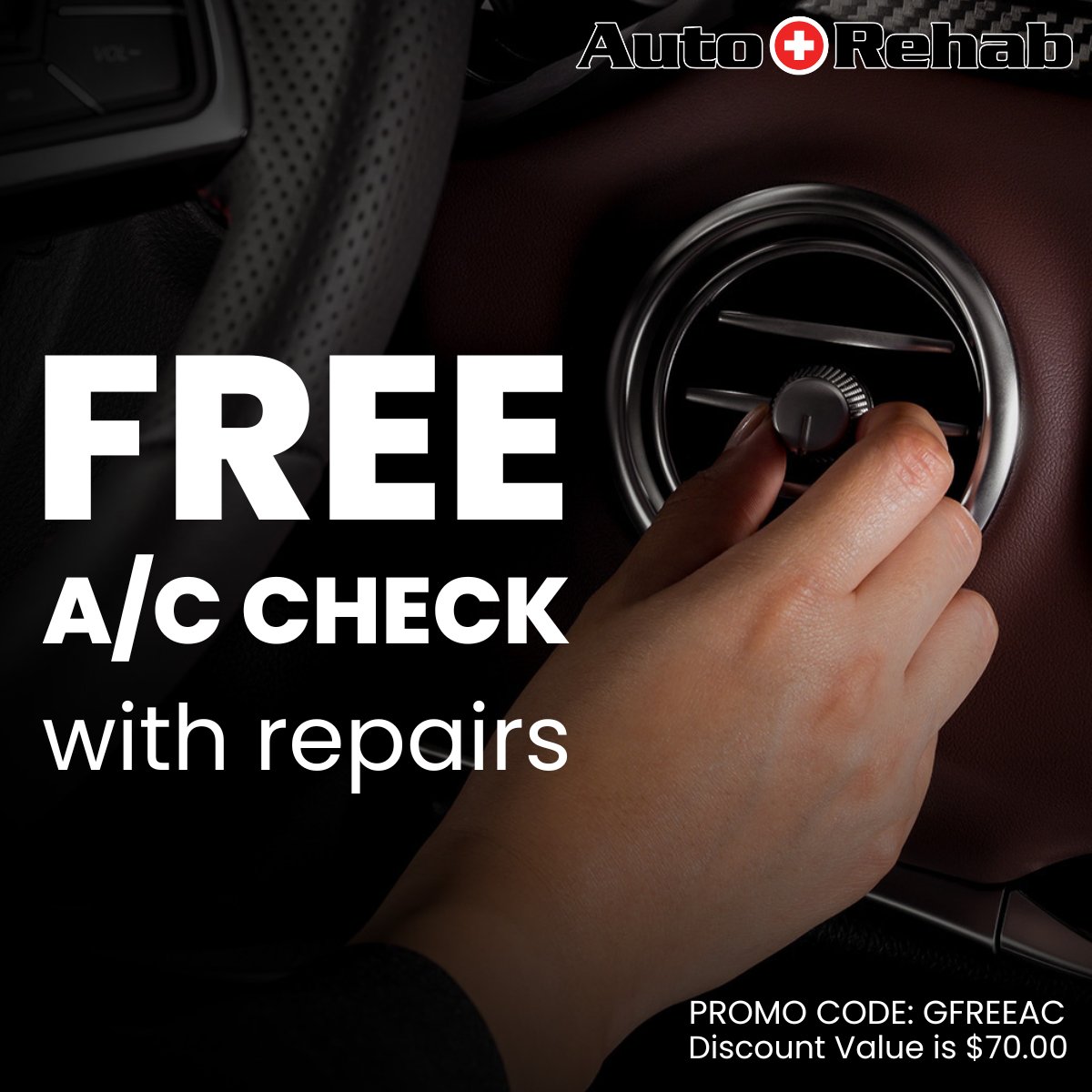 Free a/c check with a/c repairs. Call for details! autorehab.com/exciting-servi…