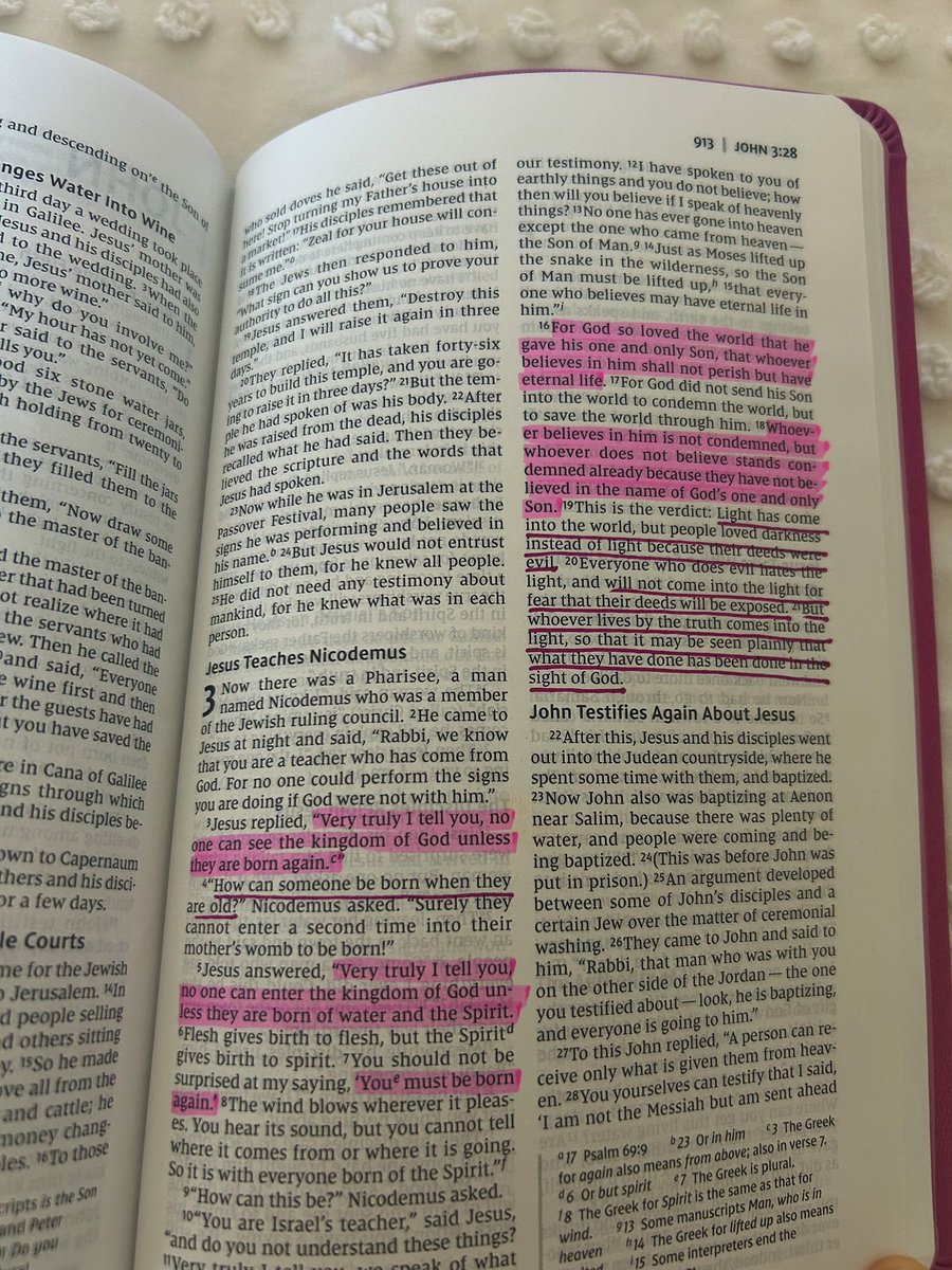 Every time I randomly start going through really bad spiritual warfare, I always flip to reading John.

John usually always helps me remember who Jesus truly was & it helps me feel deeply connected again:)

If you guys have any recs, lmk.