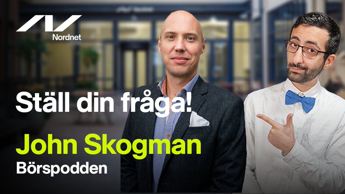 TITTARFRÅGOR Dags att grilla John Skogman från @Borspodden igen! Vad borde vi prata om? Något bolag? Ämne? Kommentera era förslag!