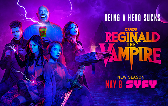 The first FIVE episodes of #ReginaldTheVampire Season 2 have been sent out to the press!