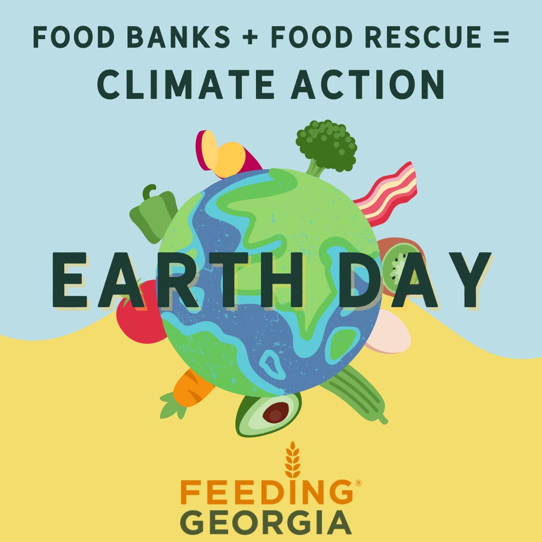 feedinggeorgia's tweet photo. Food waste is a major contributor to #climatechange. It's responsible for 8% of all global carbon emissions, making up most items in our landfills. Make a difference by donating to your local food bank today through the #LegalFoodFrenzy: https://t.co/jDvQiE05ku
#EarthDay #GALFF https://t.co/XCzU6G1ZzE