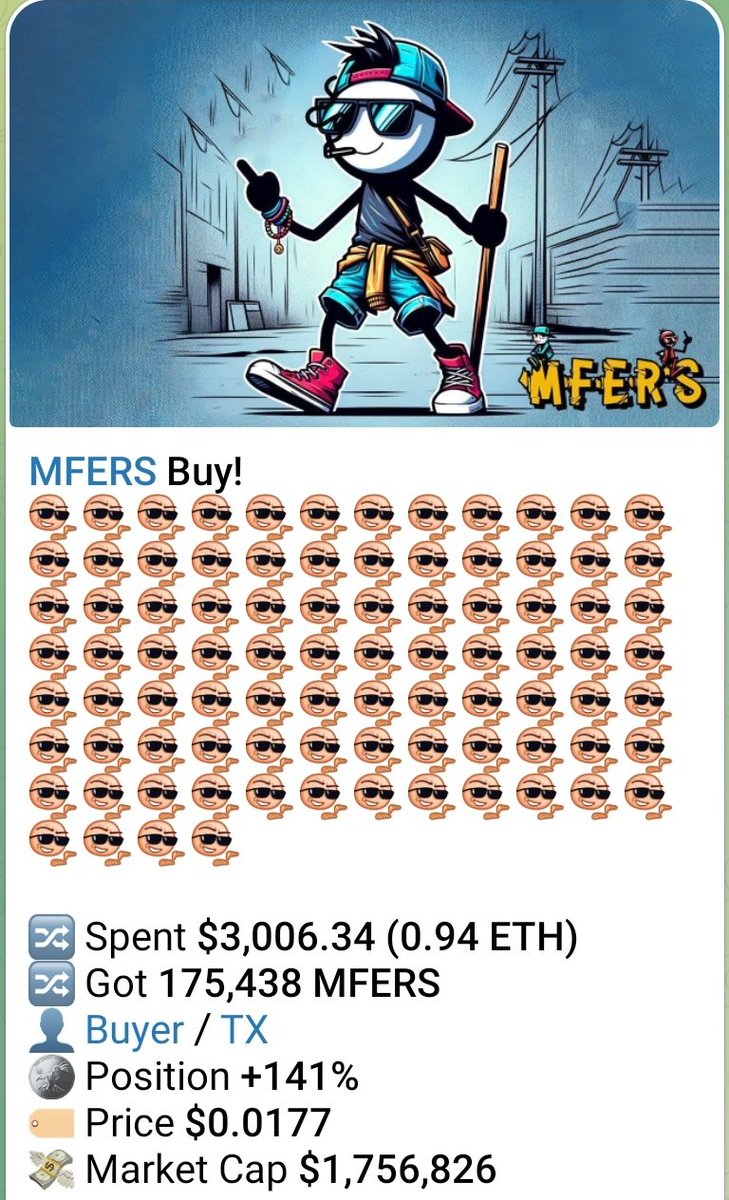 JKelvins_crypto's tweet photo. @SharksCoins $Mfer! man

It's a bullish project, with a bullish community backing 

This one is destined for greatness

You should ride the retrace to ATH man

Another buy 👇🏽

@mferstoken https://t.co/iGnyeTC7tg