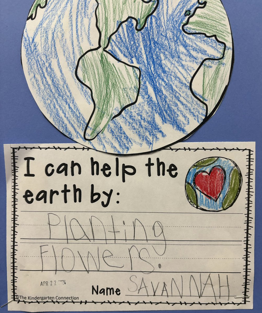 Vanderbrugghen's tweet photo. Today, we learnt about the importance of taking care of our Earth, not only today but everyday.  🌍 ❤️ https://t.co/XW8AMw2OTw