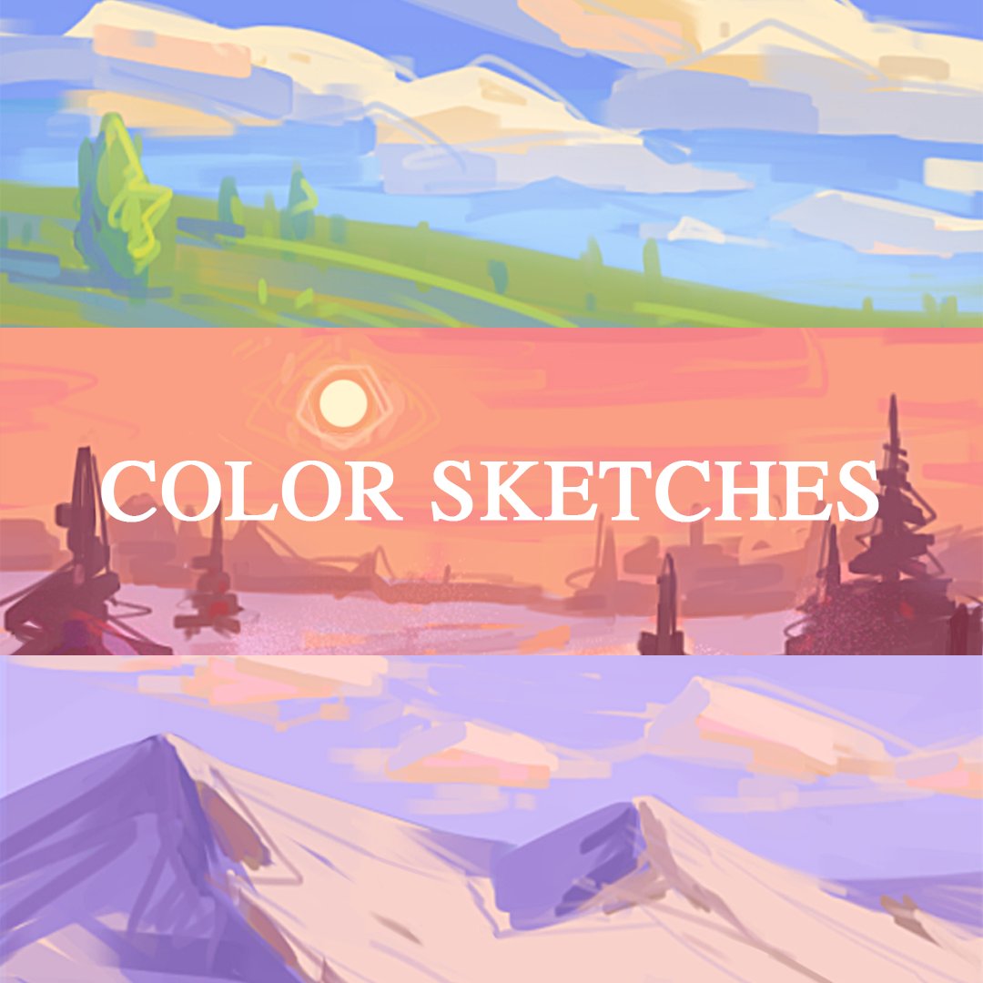 olro_art's tweet photo. Color sketches https://t.co/GrHAczUWZu