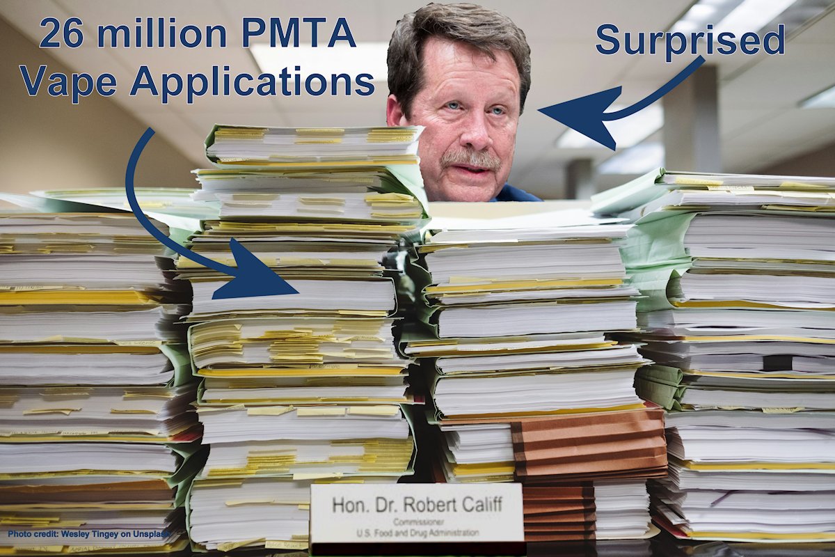 📰CASAA News Round-Up📰 FDA's Califf surprised; ‘overwhelmed’ by number of vaping PMTAs. Scientific review demolishes claims of vape toxicity. FDA finally getting closer to telling the truth about vaping. KY vape retailers sue. Calls to Action and more! casaa.org/califf-surpris…