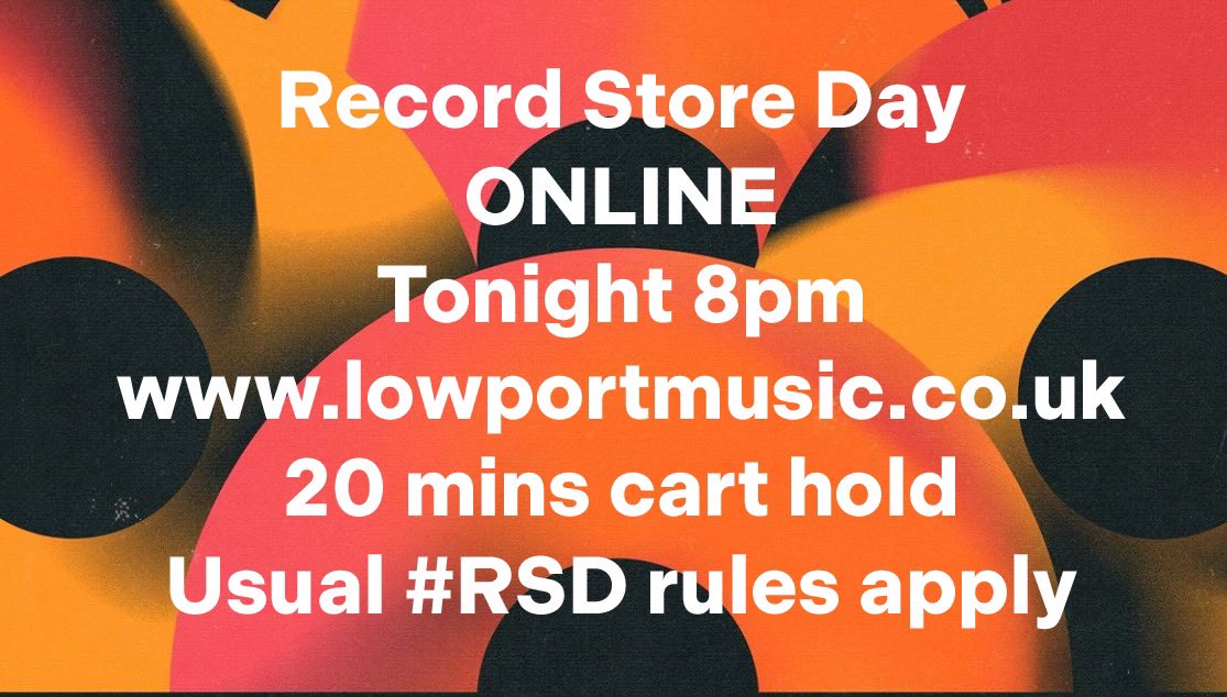 Live now lowportmusic.co.uk/product-catego… #rsd #RecordStoreDay #RecordStoreDay2024 @RSDUK