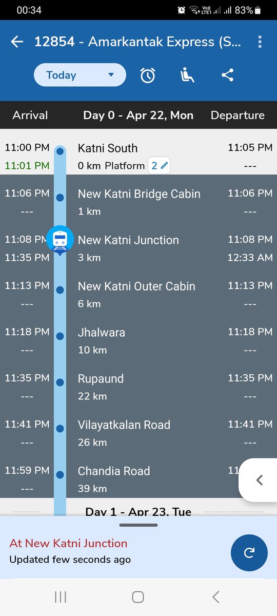NSQF_MP's tweet photo. @IRCTCofficial train late का रीजन तो बताये https://t.co/uM56gH0RU2