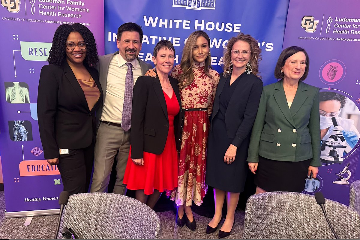 Congratulations to Dr. Peña for representing @CUDenverBIOE during @FLOTUS visit to our campus. @BrisaPenaUCD discussed with Dr. Biden the importance of doing cardiovascular women’s health research, and the value of educating the next generation of scientist in this crucial aspect