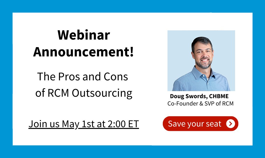 AzaleaHealth's tweet photo. ๐ Exciting news! Join us for our upcoming webinar on the pros and cons of RCM outsourcing. Learn valuable insights and strategies to optimize your revenue cycle management. Don't miss out, register now: https://t.co/R4byTdp19C
#RCM #webinar #healthcare #AzaleaHealth https://t.co/ZUzNHQiJH4