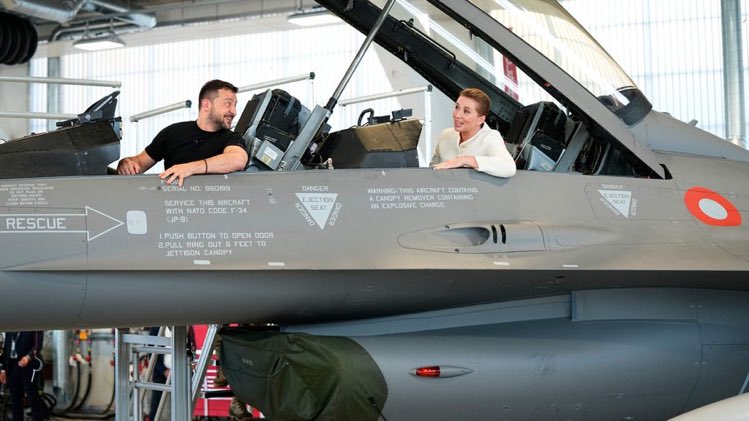دانمارک پس از تجهیز مجدد به F-35، تمام جت های جنگنده F-16 باقیمانده خود را به اوکراین منتقل خواهد کرد.