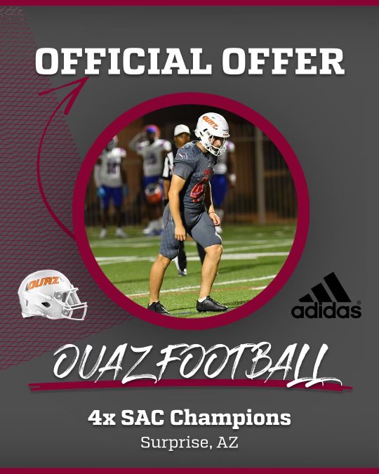 Blessed to receive an offer from OUAZ !!!! <a href="/coach_sallen/">Sergio Allen</a>