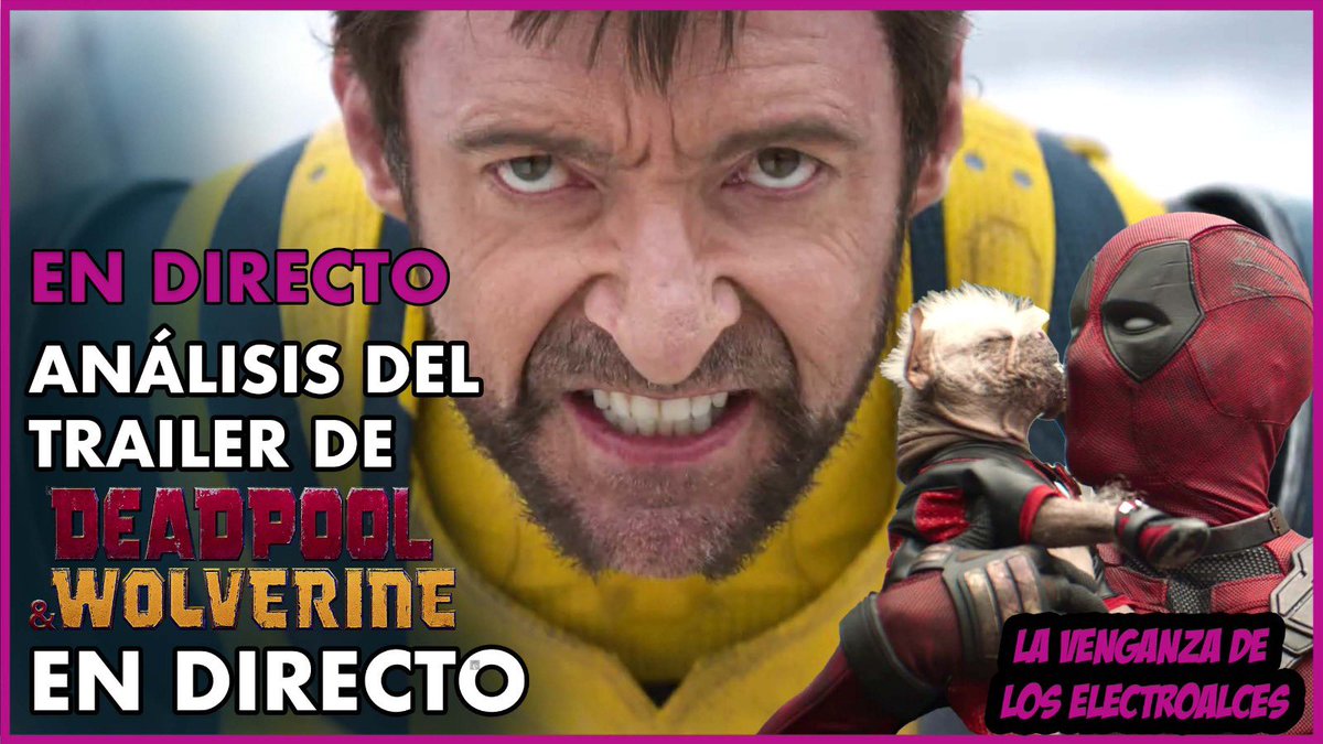 Hablemos del Trailer de Deadpool y Wolverine + Reacción y Análisis Aquí en Directo: 👇youtube.com/live/vZzstUbR9… #DeadpoolAndWolverine #Wolverine