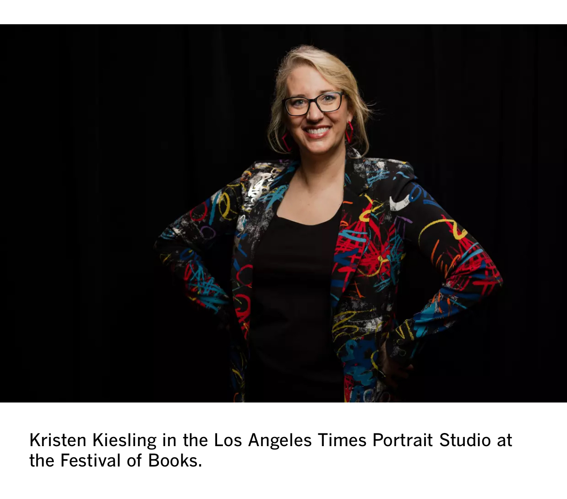 I'm in the LA Times!!!! What a whirlwind of a weekend traveling home with a suitcase of books!!! latimes.com/entertainment-…