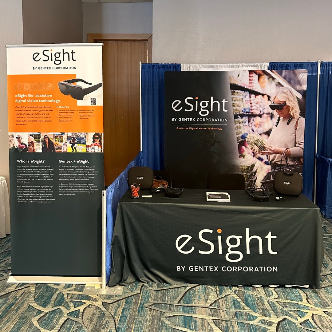 eSight was one of the assistive technologies at CSUN 2024 that helps patients with central vision loss regain their independence, as reported by Yahoo News. news.yahoo.com/innovations-as…  

 #eSight #AssistiveTechnology #VisuallyImpaired #VisionLoss #LegallyBlind