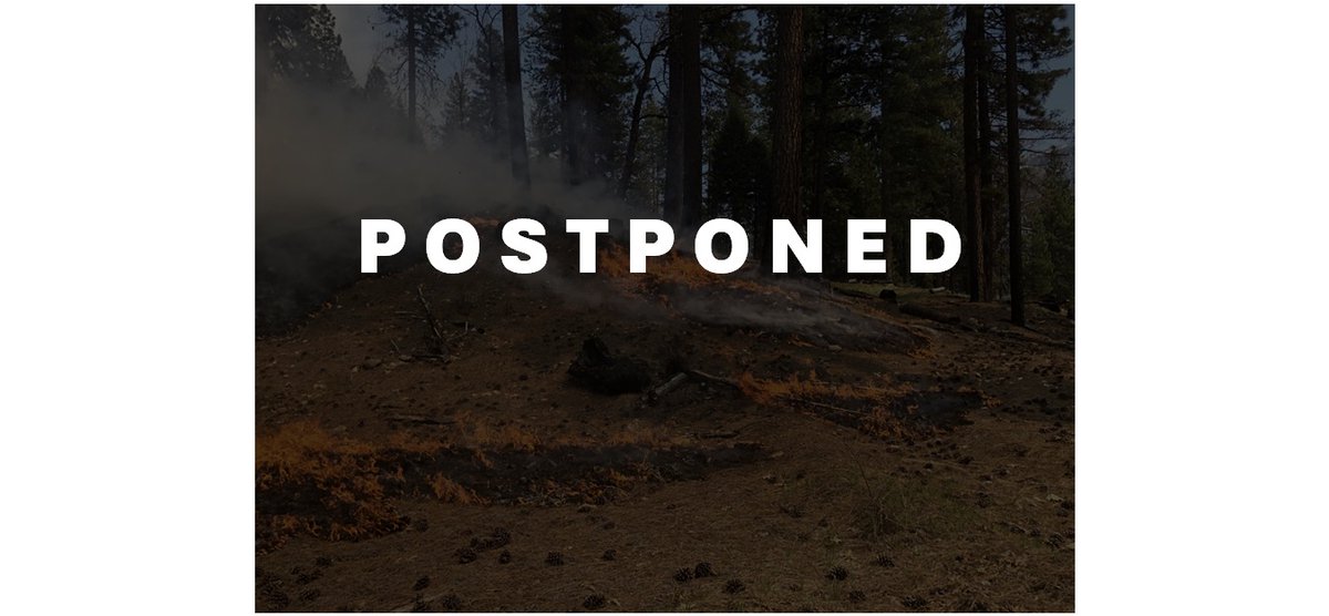 4/22/24 #RXBurn
U.S.Forest Service - Klamath National Forest
Siskiyou county
📷Scott Bar Mountain Prescribed Burn POSTPONED…📷
📷Due to unfavorable Weather Forecast