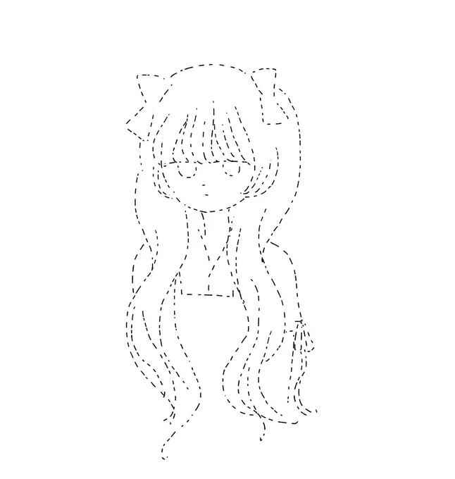 最近作った点線ペン 