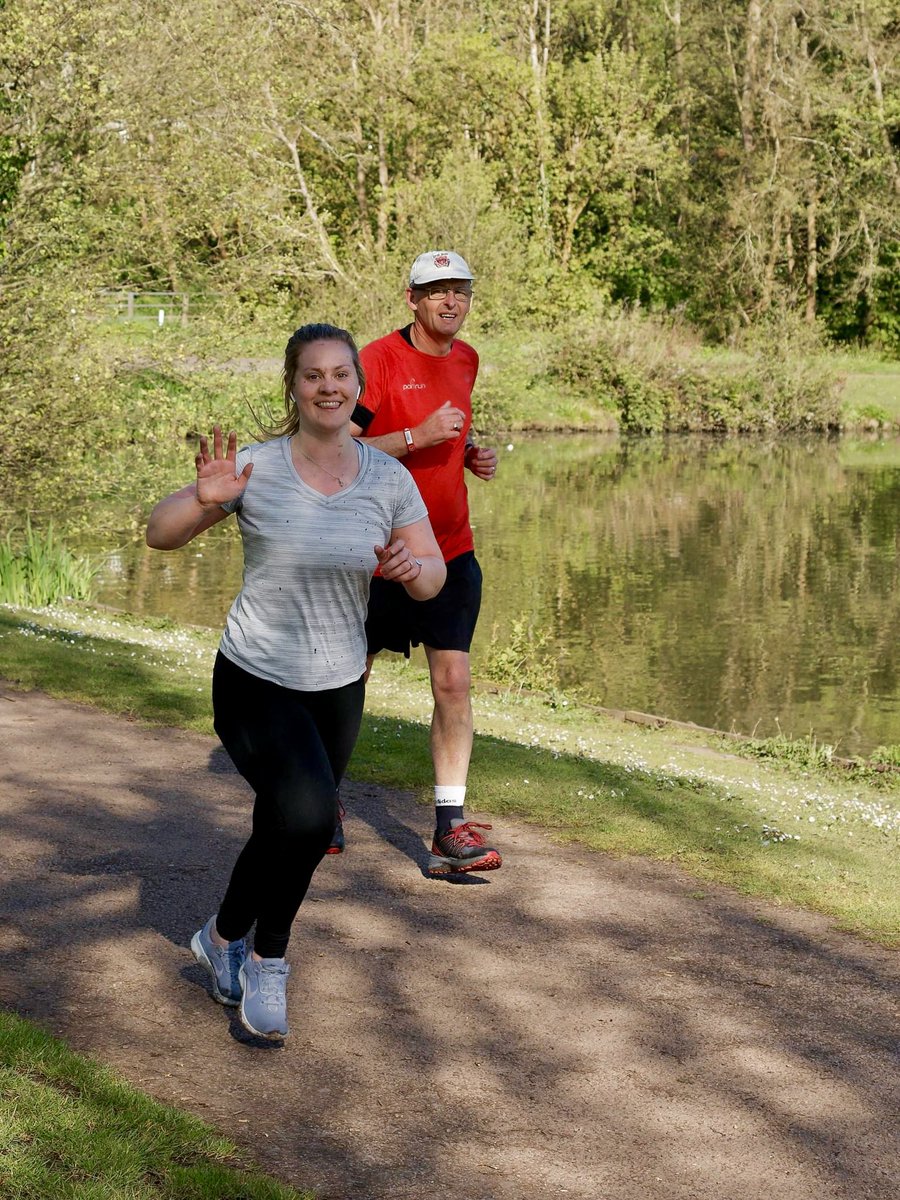 Thank you!! We’re at 56% left to reach my target 🥰 Ran my first park run in 2 years over the weekend with Dad (that isn’t my Dad though.. I don’t know who that is! 😅) #cancerrearchuk #CRUK10K