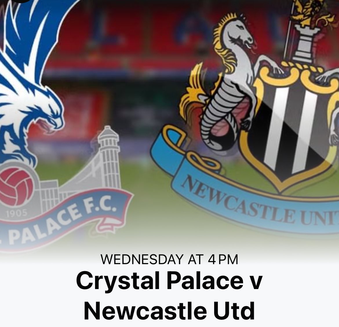 Newcastle are in search of a top six finish and take on Crystal Palace at Selhurst Park on Wednesday April 24th at 4pm (Atlantic) live at The Resolutes Club 🖤🤍⚽️ in Halifax.